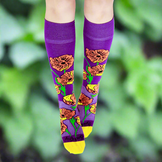 Poppy Knee Socks